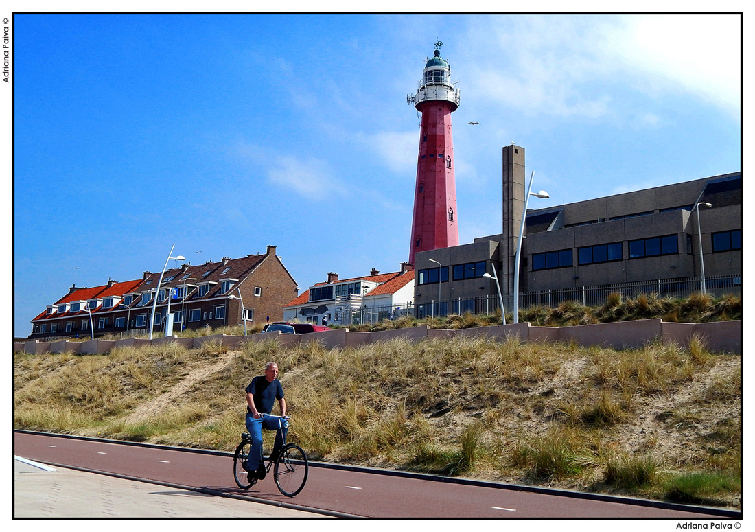 Scheveningen Lighthouse Tower. Scheveningen Beach. The Hague, Netherlands. Photo by Adriana Paiva. All rights reserved.