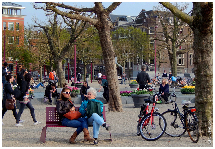 Museumplein, Amsterdam, Netherlands. Photo by Adriana Paiva.